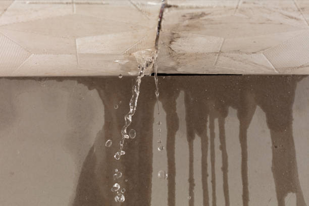 Professional Burst Pipe Cleanup technician working in Milledgeville, GA